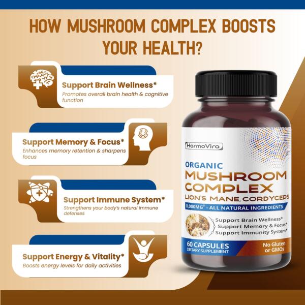 Organic Mushroom Supplement - Image 3