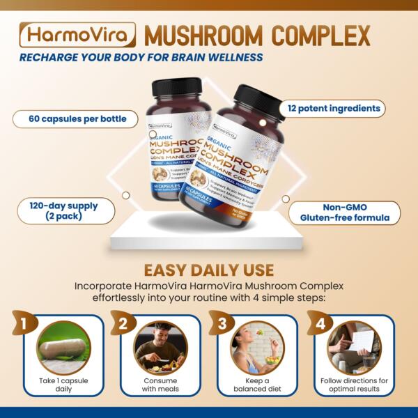 Organic Mushroom Supplement - Image 4