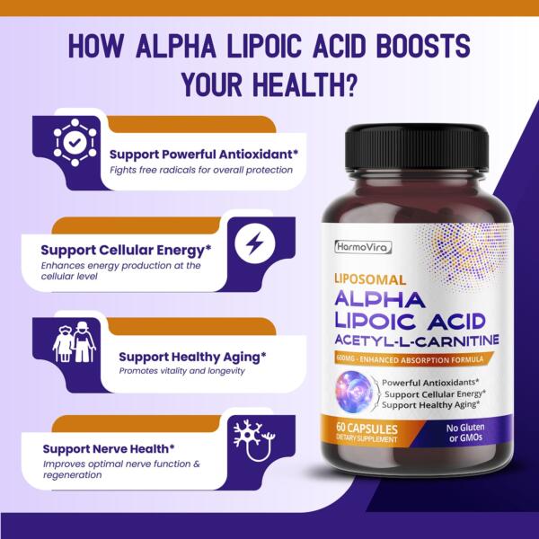 Alpha Liopic Acid Supplement - Image 3