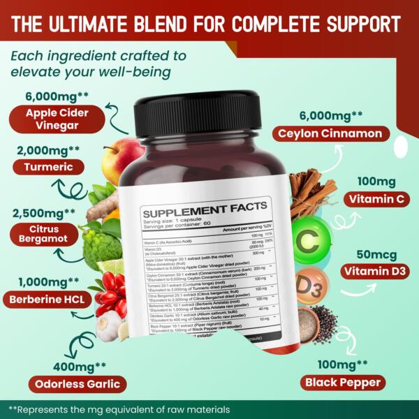 Apple Cide Vinegar Supplement - Image 2