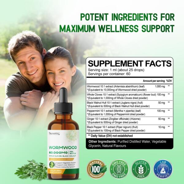 HarmoVira Wormwood 60ml - Image 2